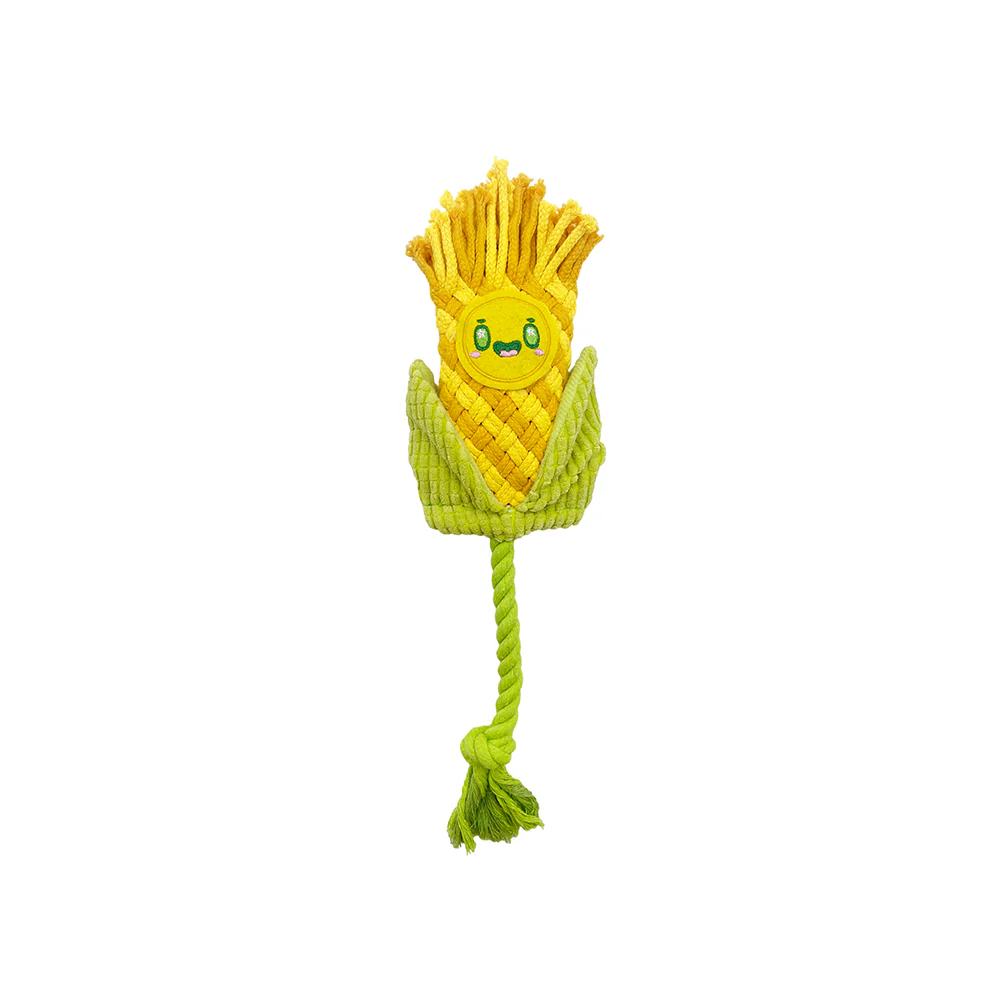 FOFOS Dog Rope Puppy Toy - Corn - Image 5