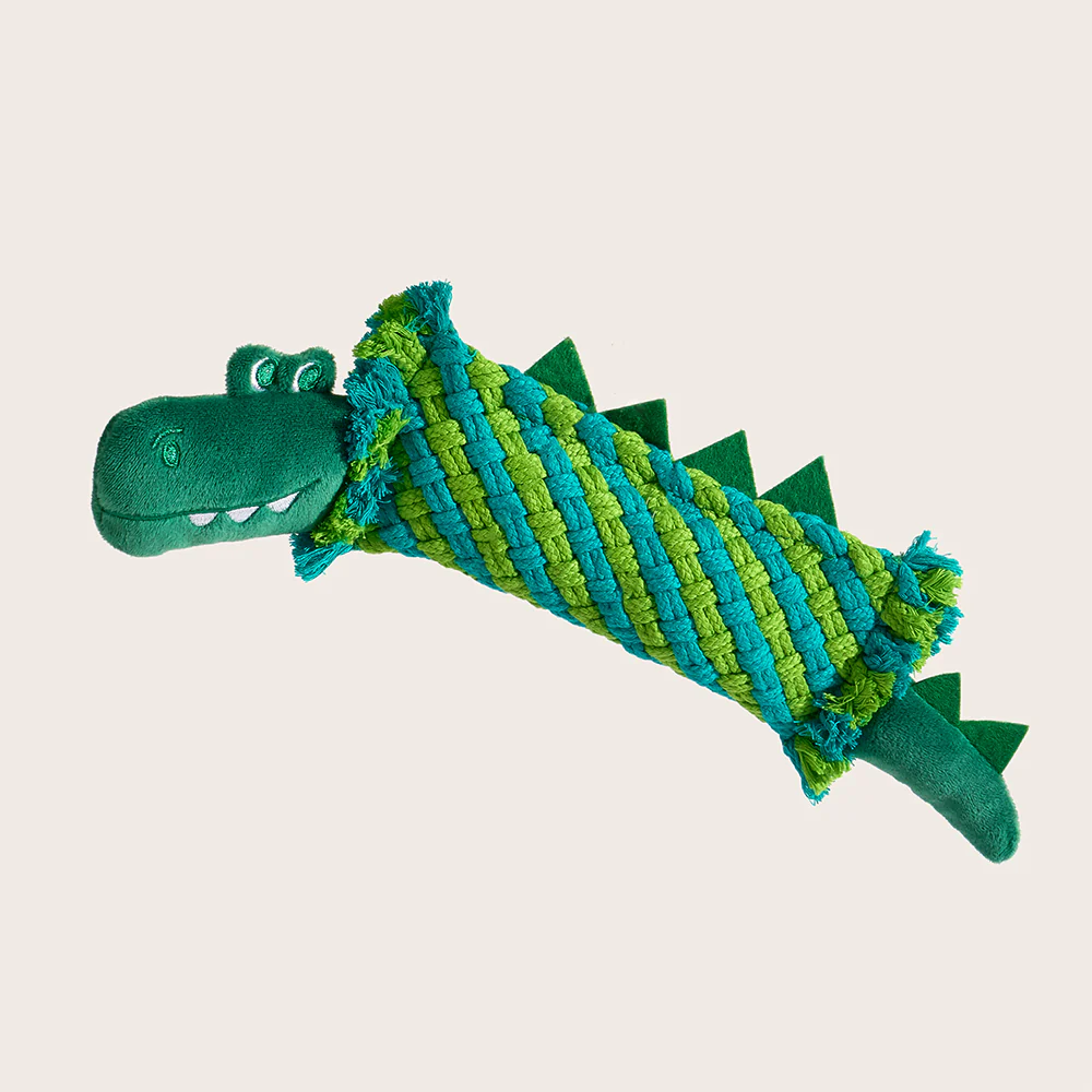 FOFOS Dog Rope Puppy Toy - Crocodile - Image 4
