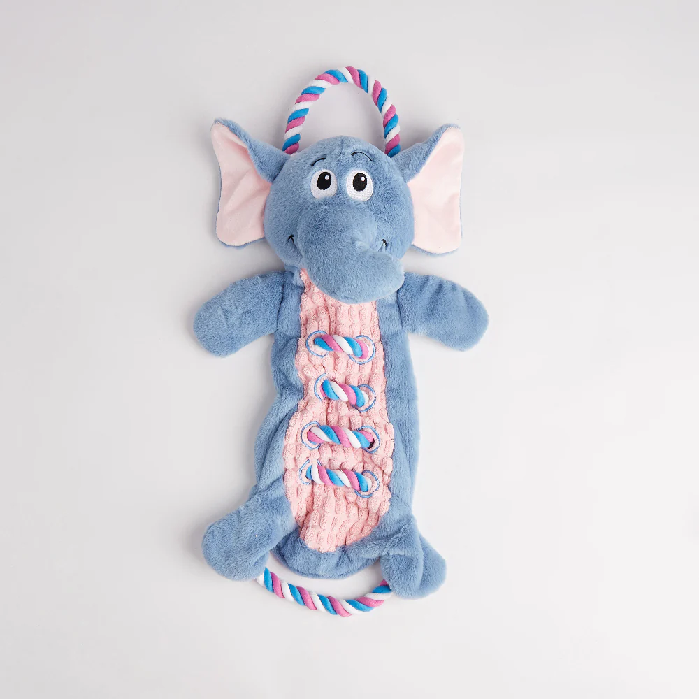 FOFOS Elephant Rope Tug Dog Toy - Image 5