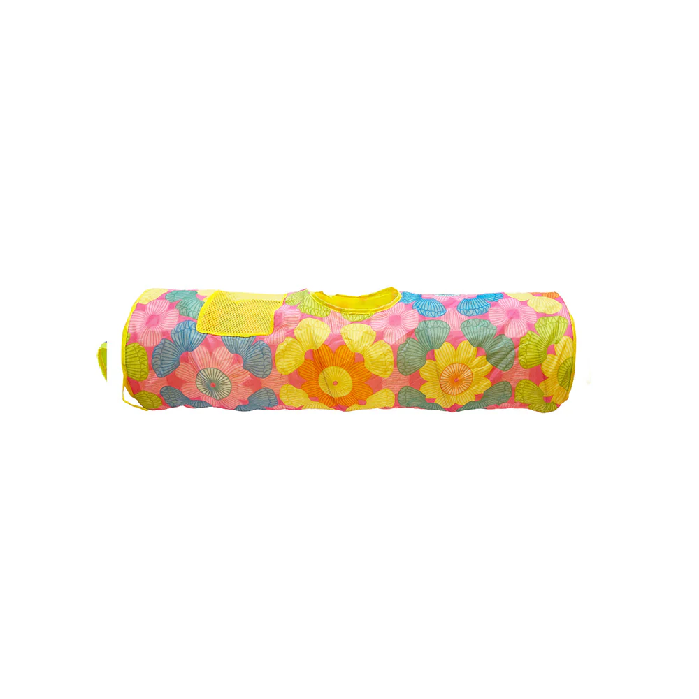 FOFOS Floral Pop-up Tunnel Cat Toy - Image 16