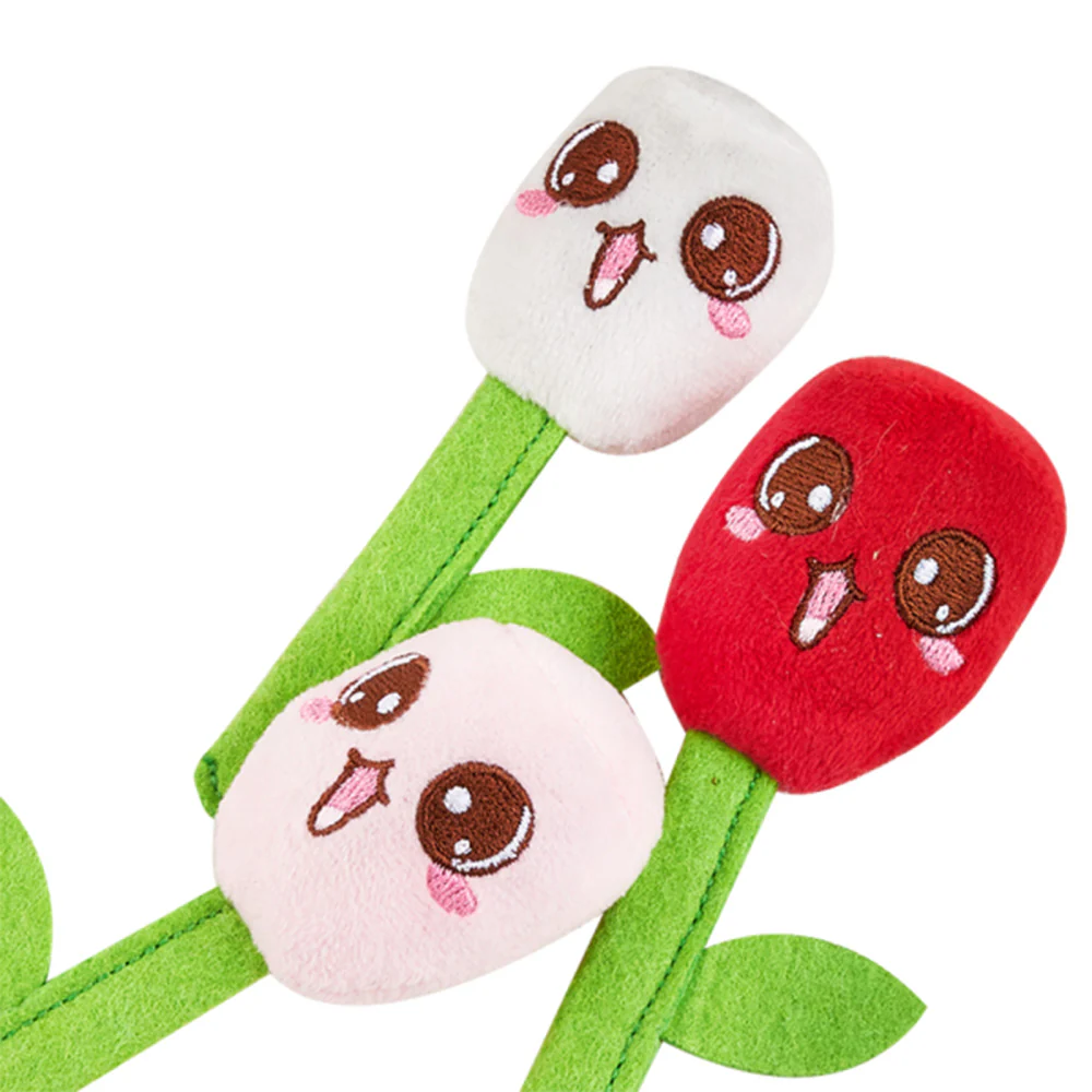 FOFOS Flower Bud Cat Toy 1pc - Random Color - Image 2
