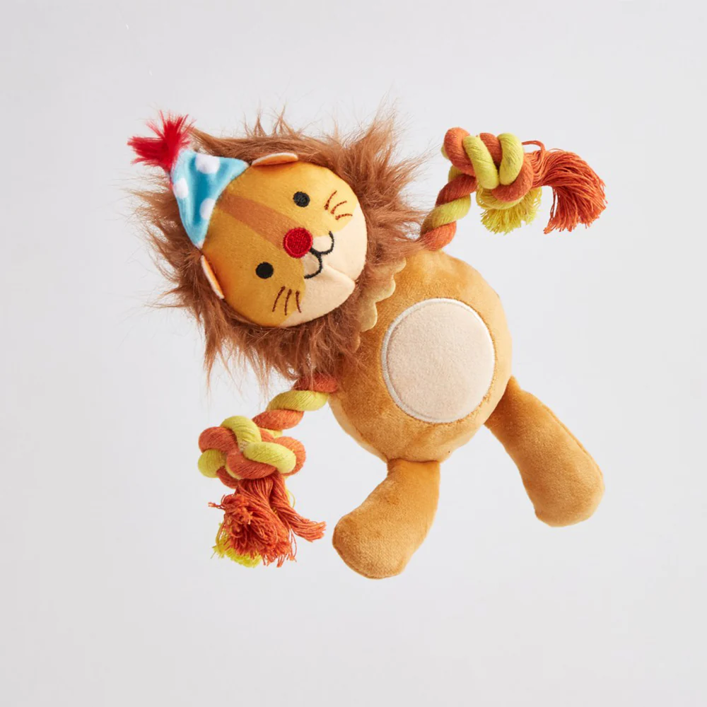 FOFOS Fluffy Lion Puppy Toy - Image 7