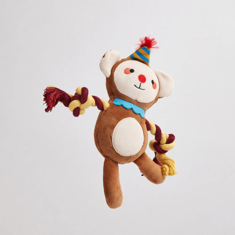 FOFOS Fluffy Monkey Puppy Toy - Image 7