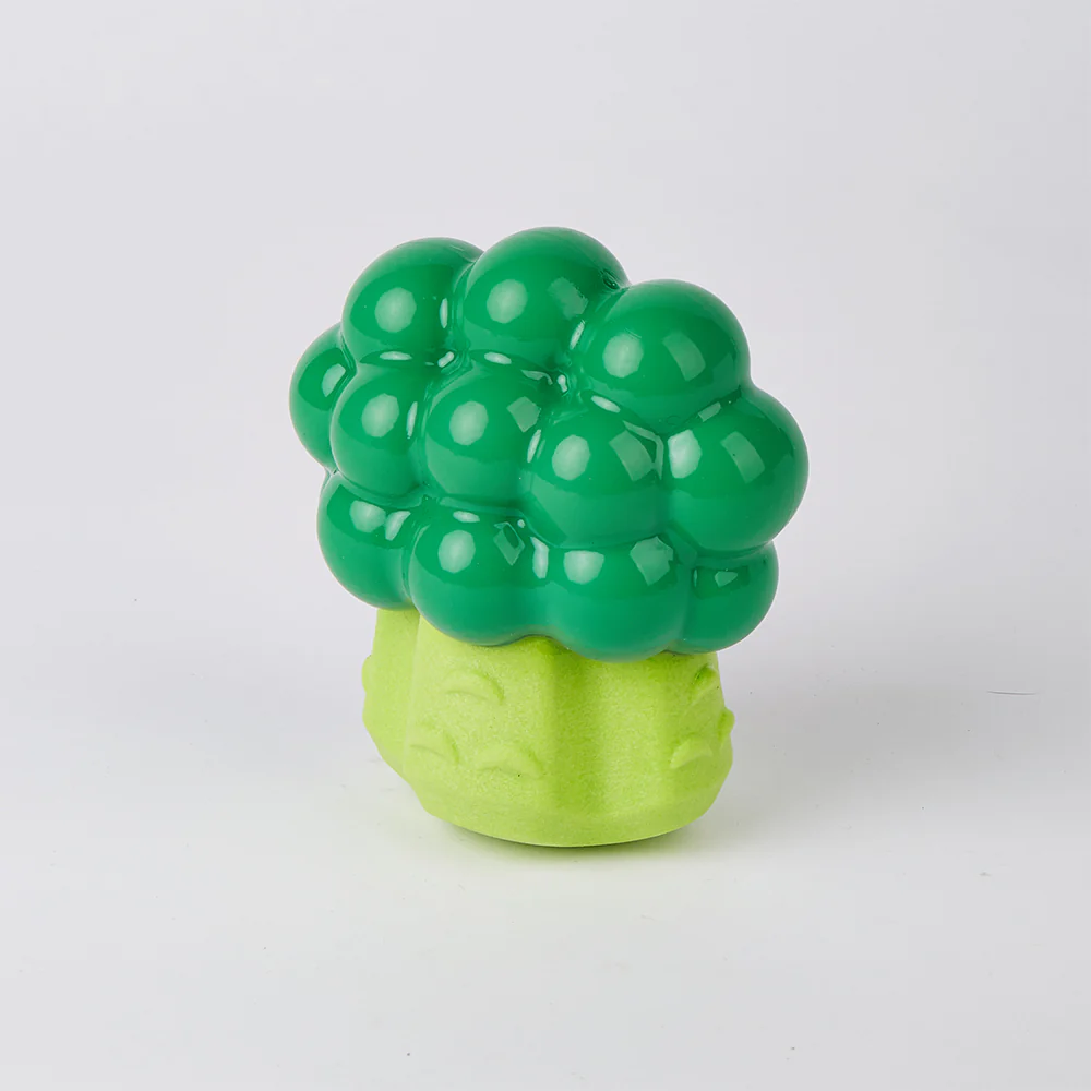 FOFOS Giggling Vegi-Bites Dog Toy - Broccoli - Image 6