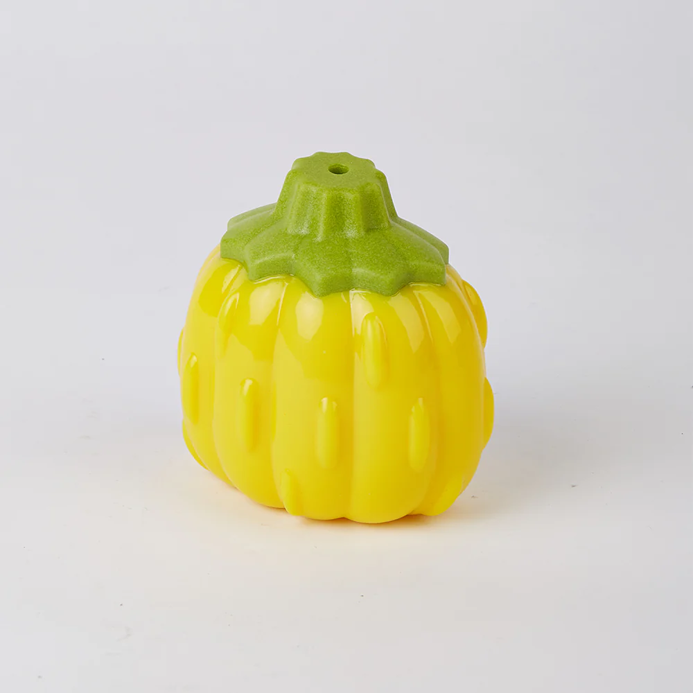 FOFOS Giggling Vegi-Bites Dog Toy - Pumpkin - Image 4
