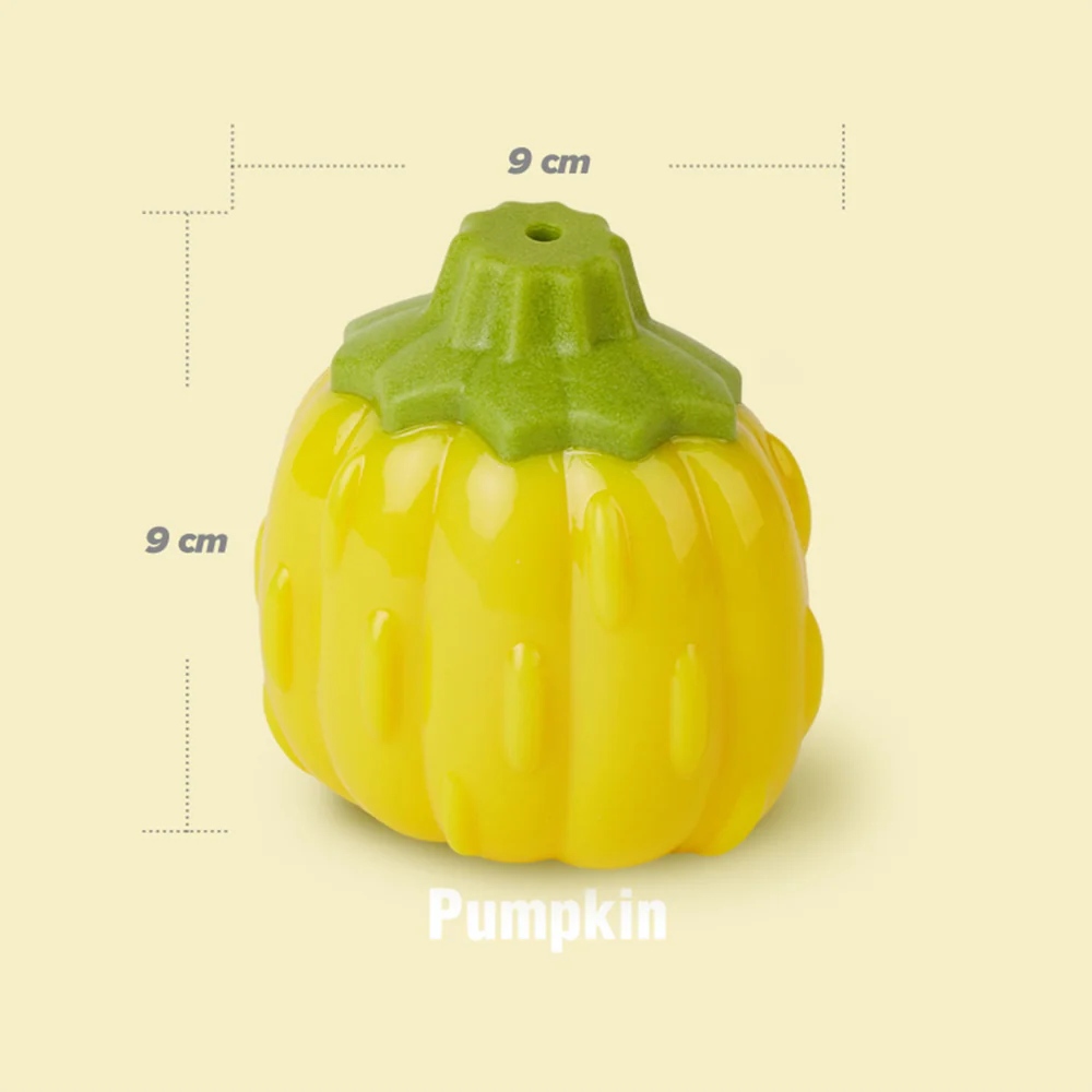 FOFOS Giggling Vegi-Bites Dog Toy - Pumpkin - Image 6