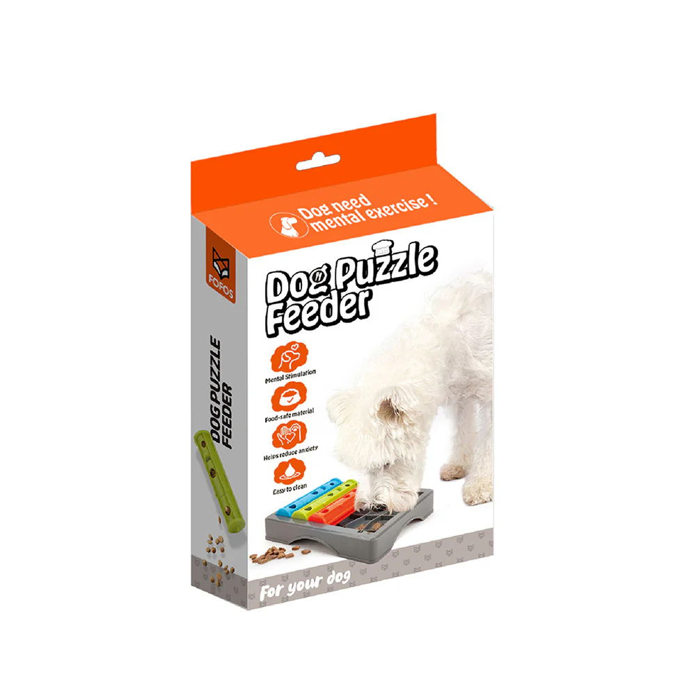 FOFOS Interactive Treat Puzzle Dog Toy