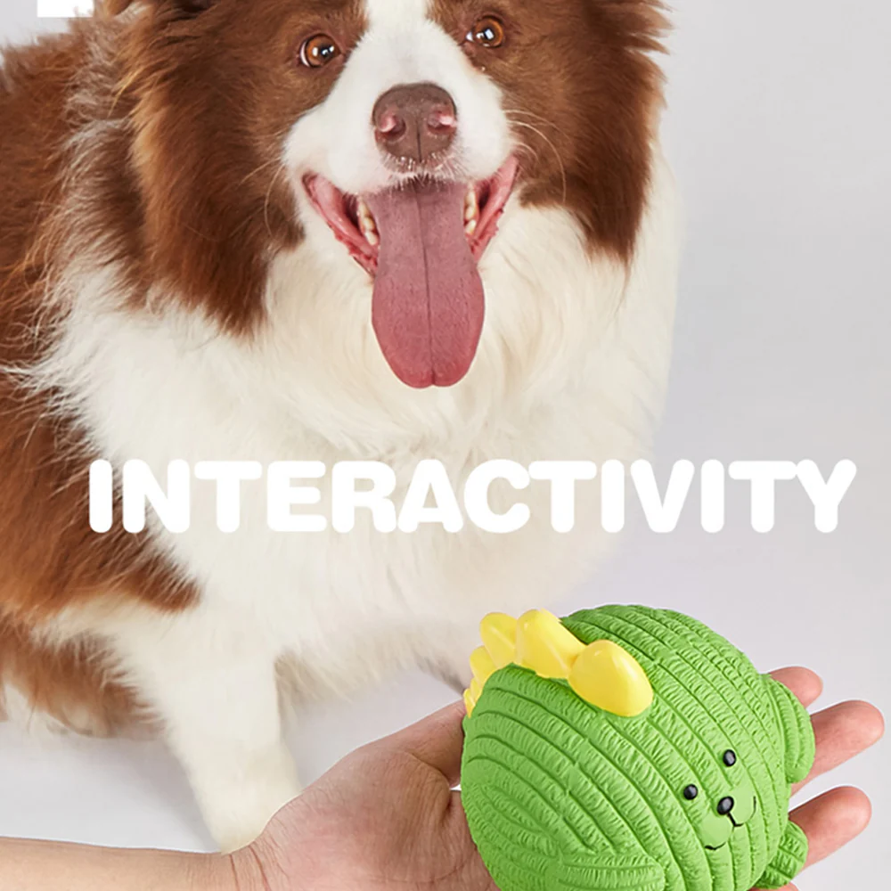 FOFOS Latex Ball Squeaky Dog Toy - Image 8