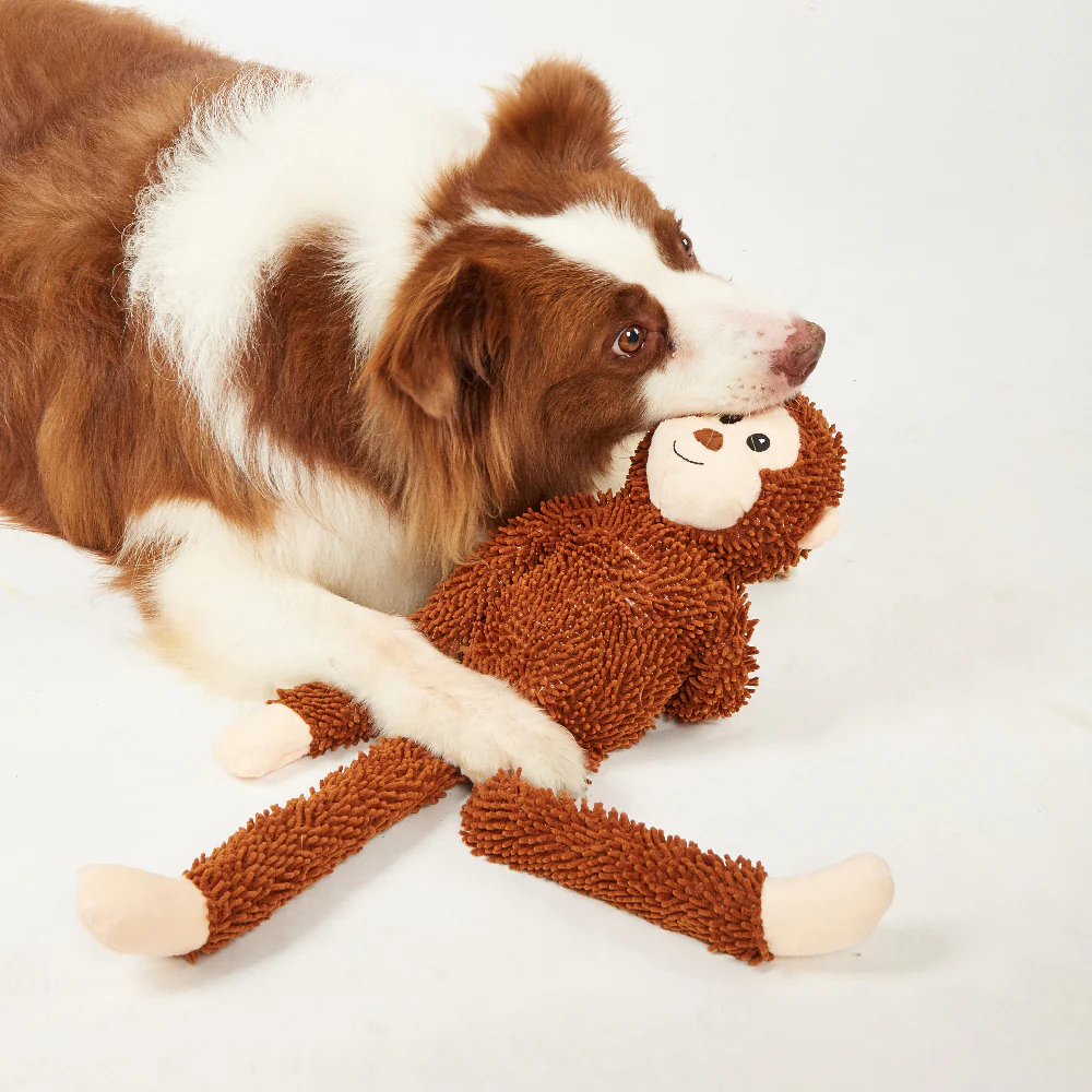 FOFOS Monkey Tough Long Body Dog Toy - Image 2