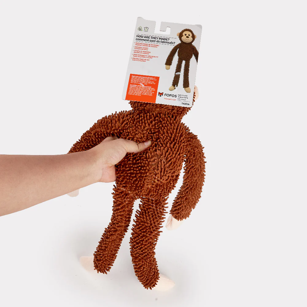 FOFOS Monkey Tough Long Body Dog Toy - Image 5