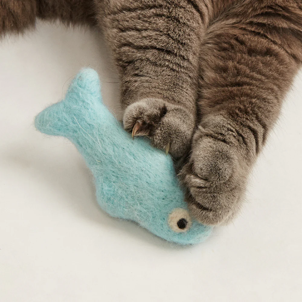 FOFOS Sardine Catnip Cat Toy - No.2 Fish 3pcs - Image 4