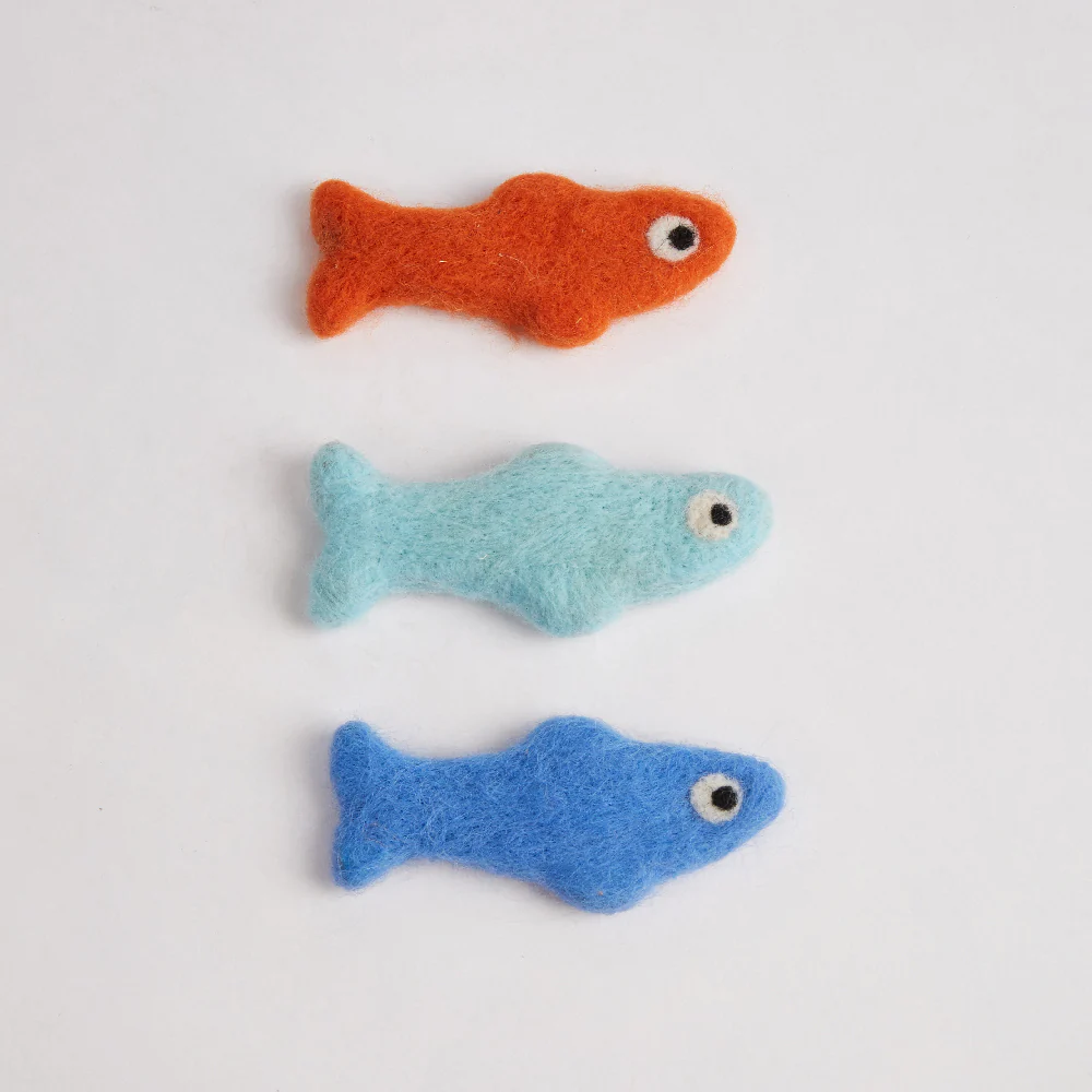 FOFOS Sardine Catnip Cat Toy - No.2 Fish 3pcs - Image 6