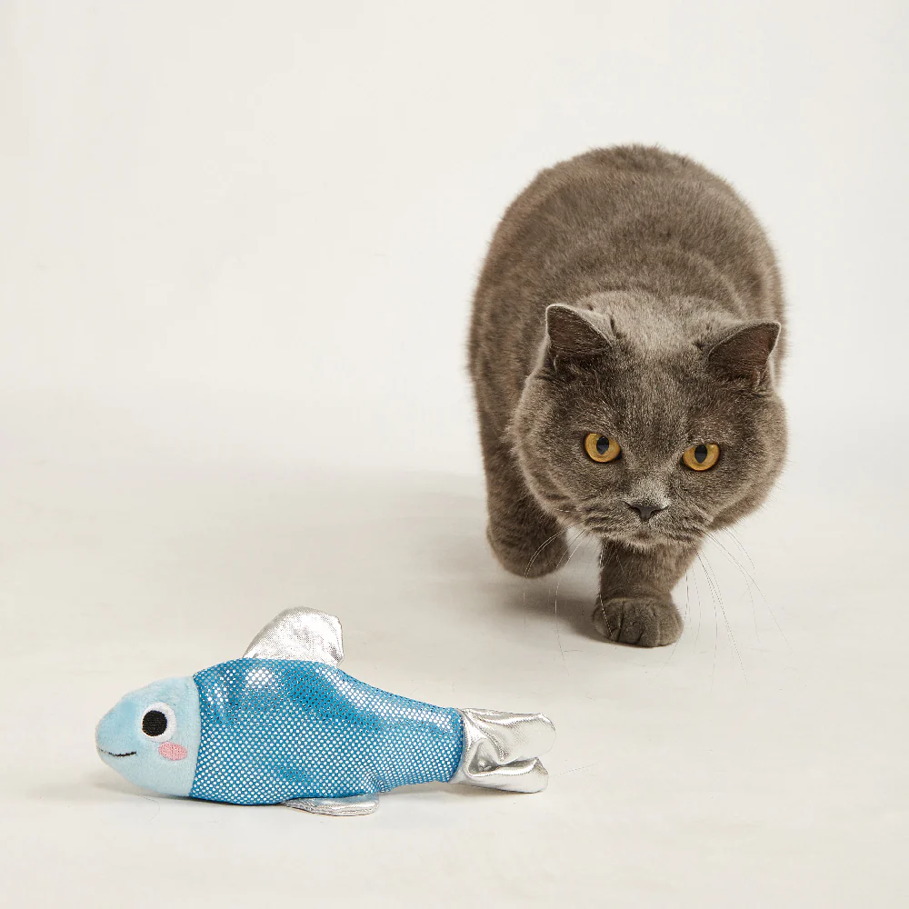 FOFOS Sardine Dancing Fish Cat Toy - USB Charging - Image 2