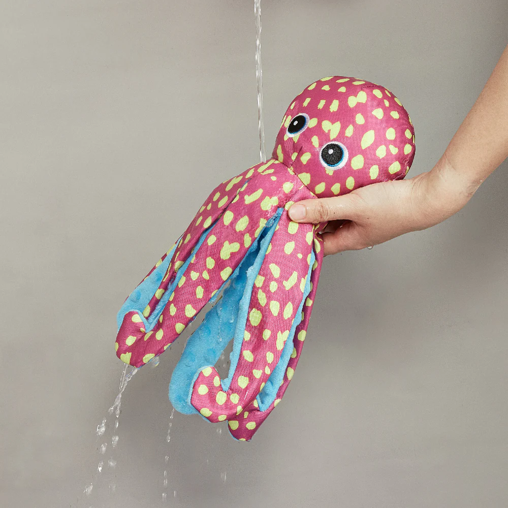 FOFOS Sealife Blue Octopus Plush Dog Toy - Image 11