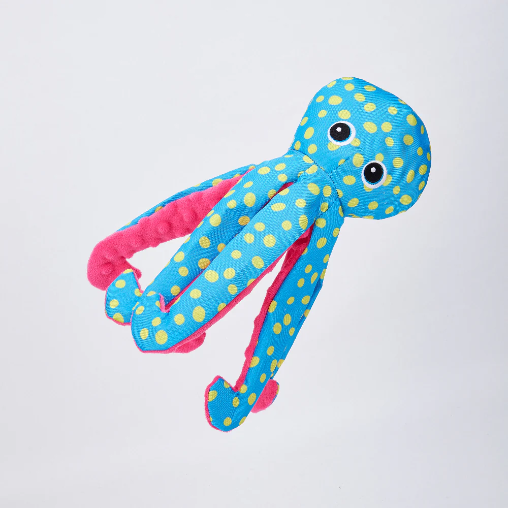 FOFOS Sealife Blue Octopus Plush Dog Toy - Image 13
