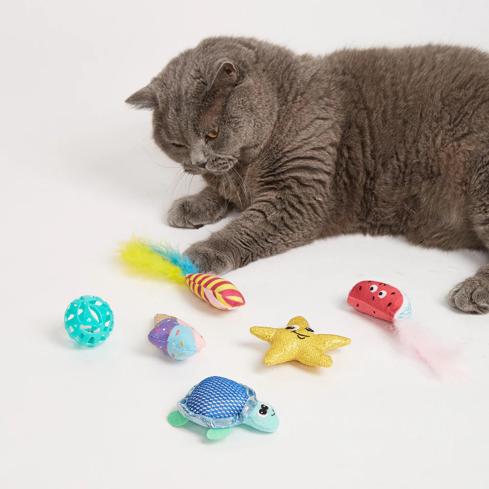 FOFOS Sealife Cat Toy - No.1 6pcs - Image 4