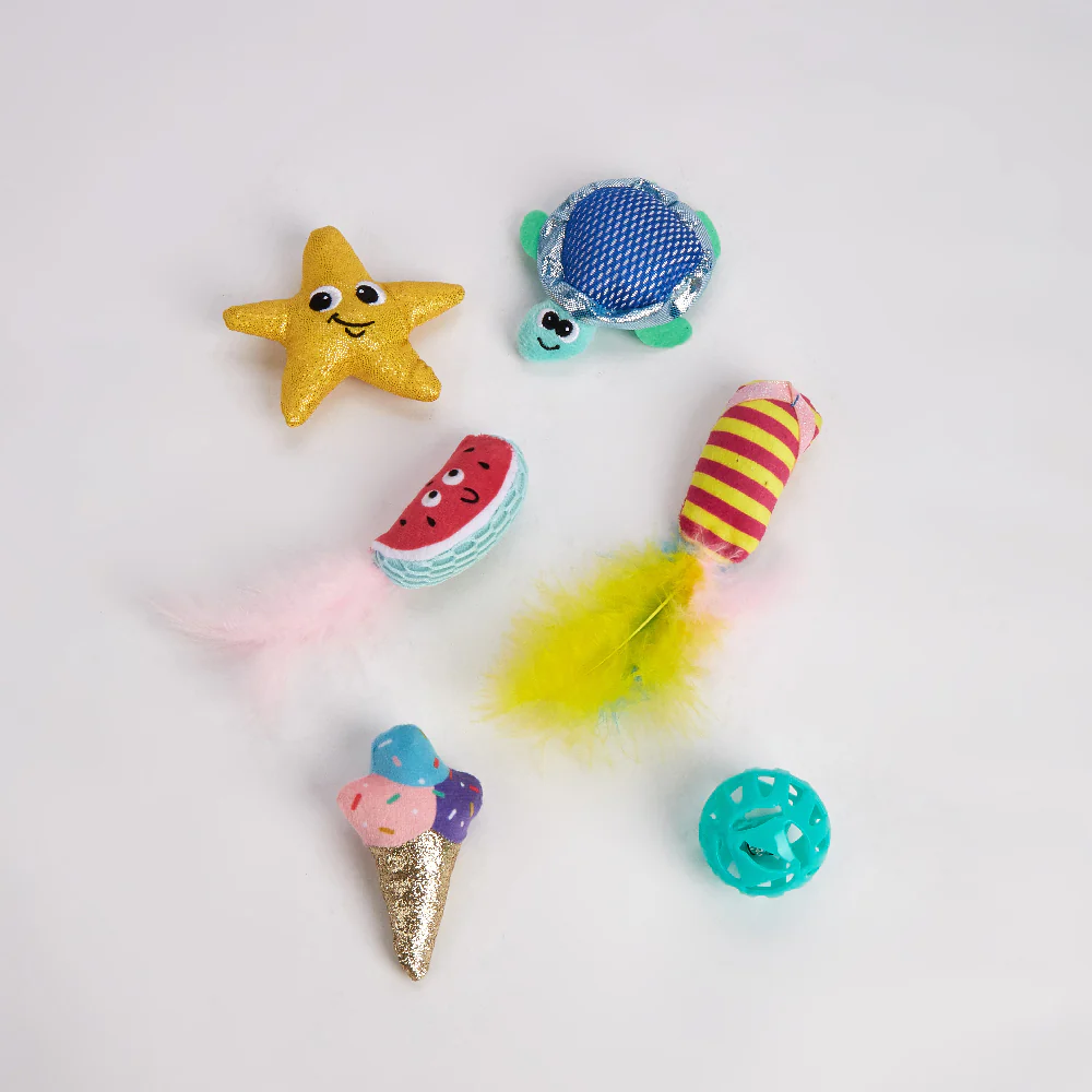 FOFOS Sealife Cat Toy - No.1 6pcs - Image 6