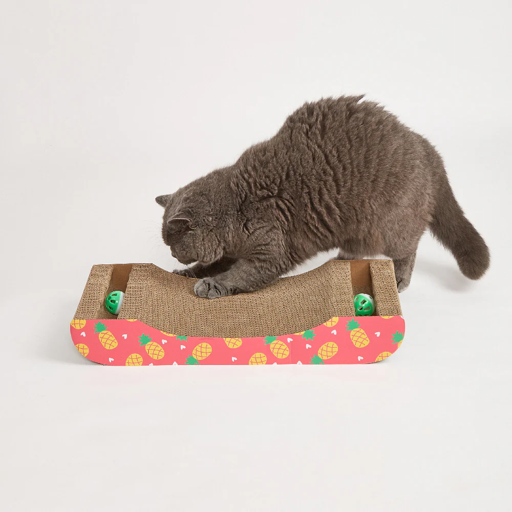FOFOS Summer Boat Shape Cat Scratcher 48x20x7.5cm - Image 2