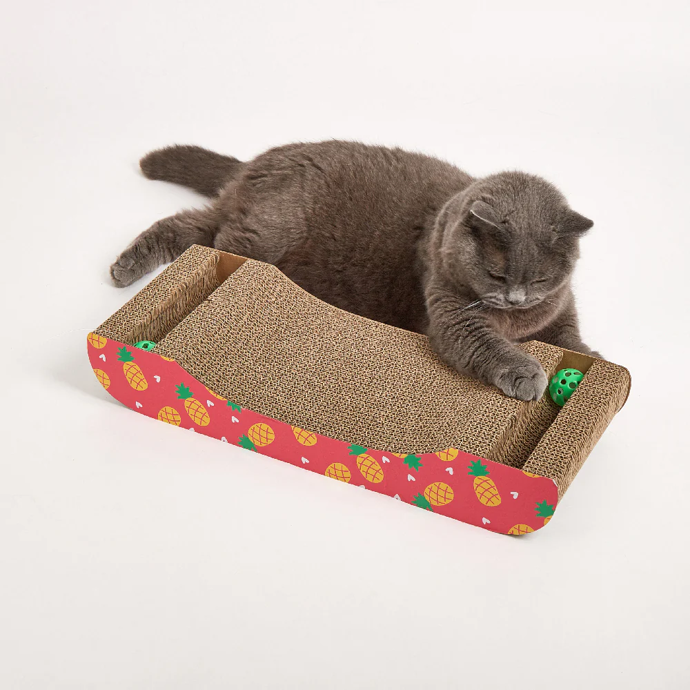 FOFOS Summer Boat Shape Cat Scratcher 48x20x7.5cm - Image 4