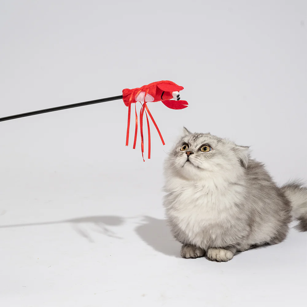 FOFOS Wand Moving Lobster Cat Teaser Toy - Image 4