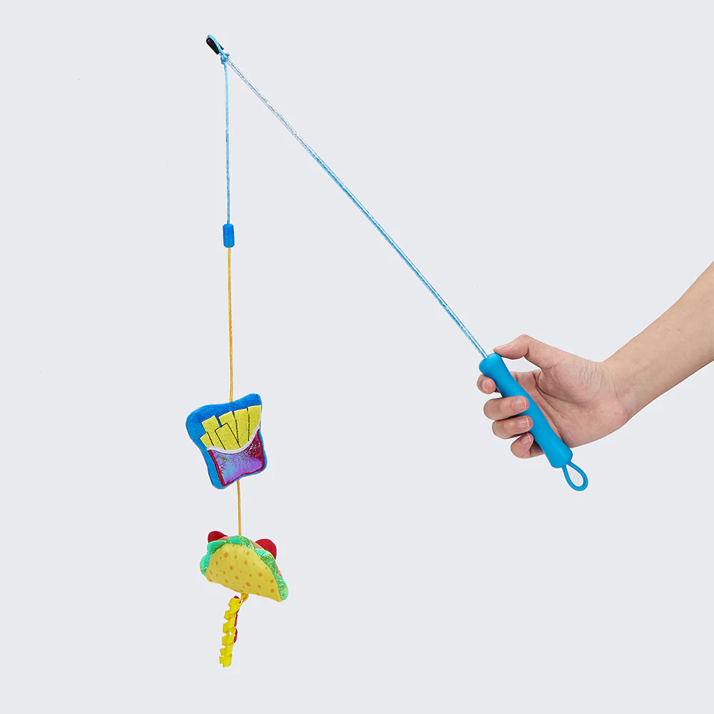 FOFOS Wand Replaceable Cat Toy - Hungry Kittens - Image 8