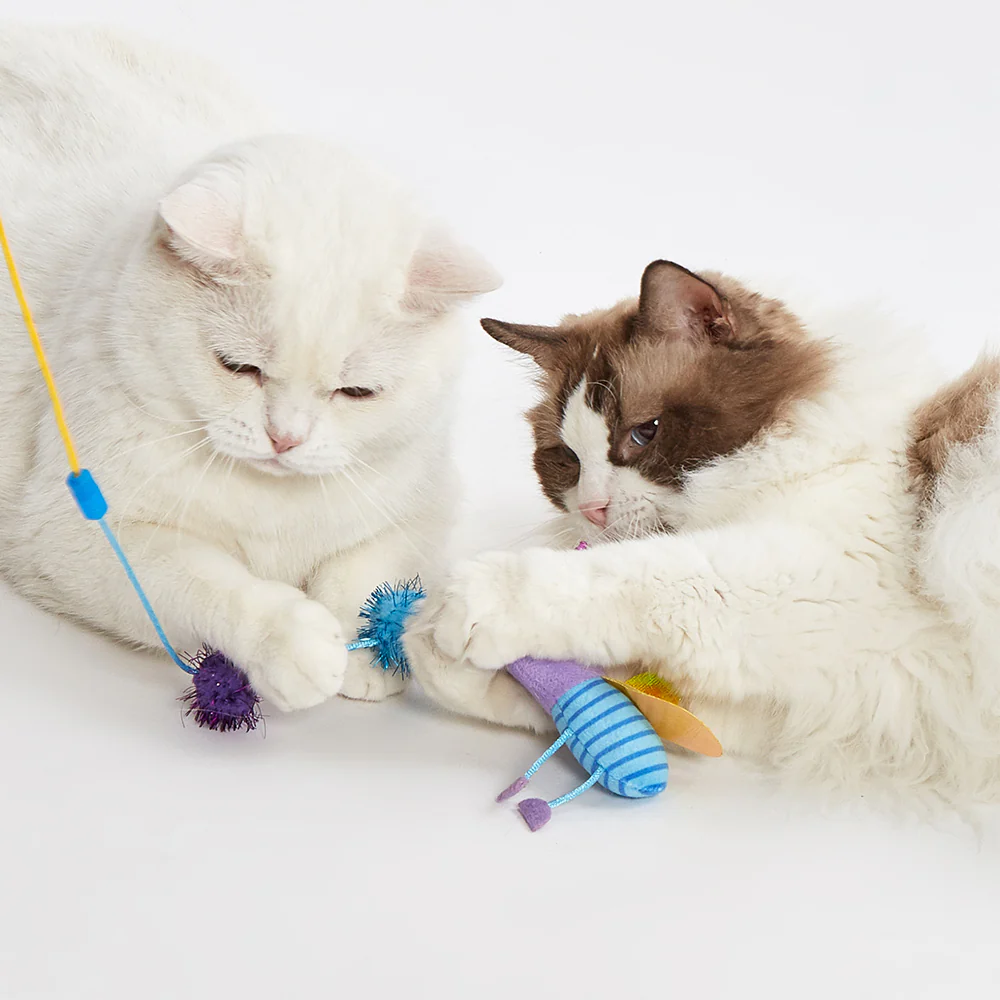 FOFOS Wand Replaceable Cat Toy - Let's Fly Together - Image 2