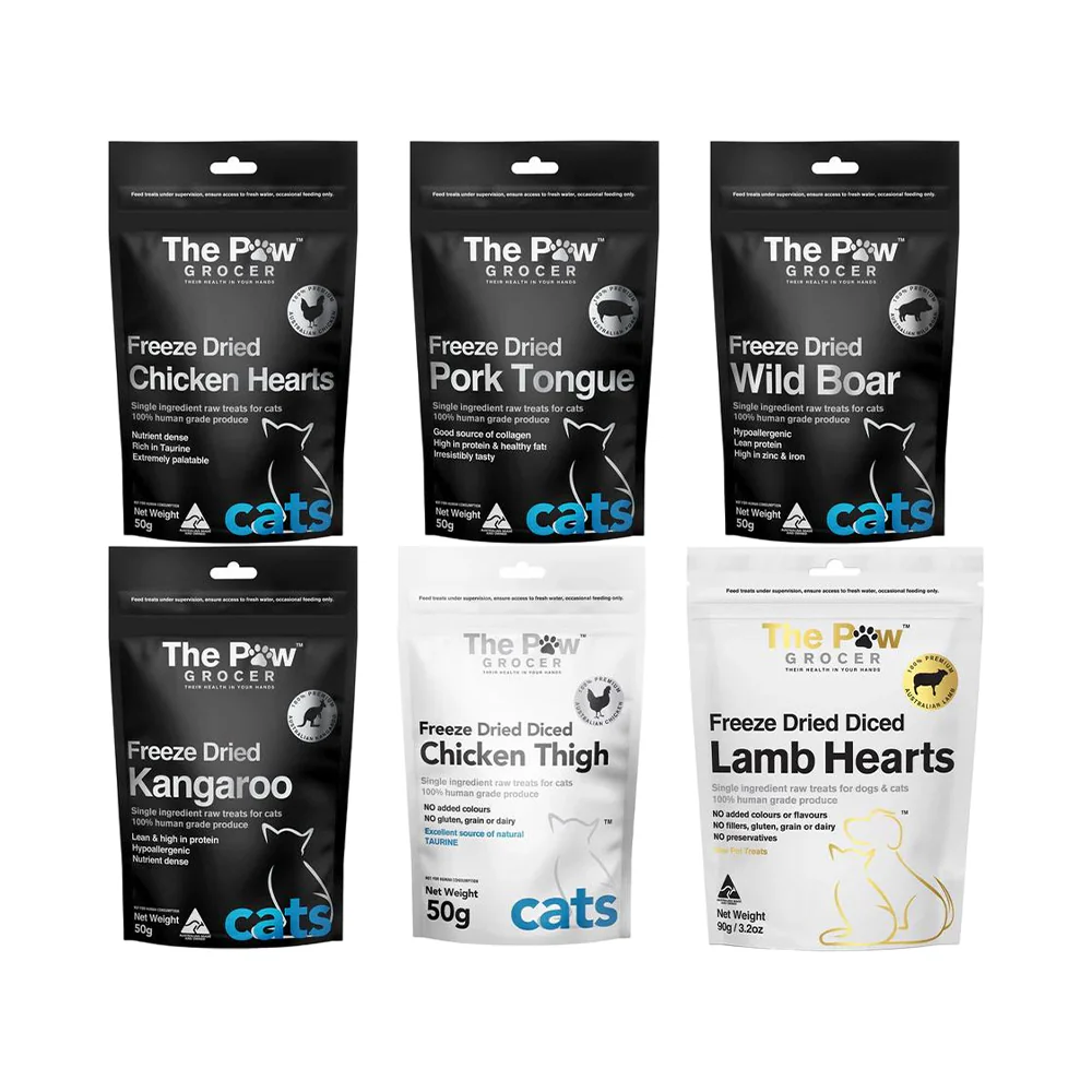 【Gift Box】THE PAW GROCER Freeze Dried Cat Treats - Image 2