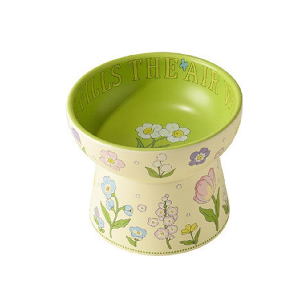 Green Rabbit Ceramic Pet Bowl - Image 10