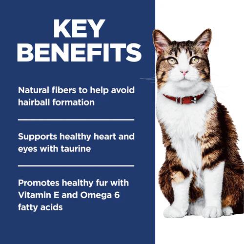 HILLS Science Diet Hairball Control Chicken Adult Dry Cat Food - Image 4