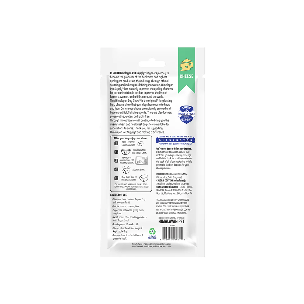HIMALAYAN Cheese Dog Chew Treats 1pk - Image 10