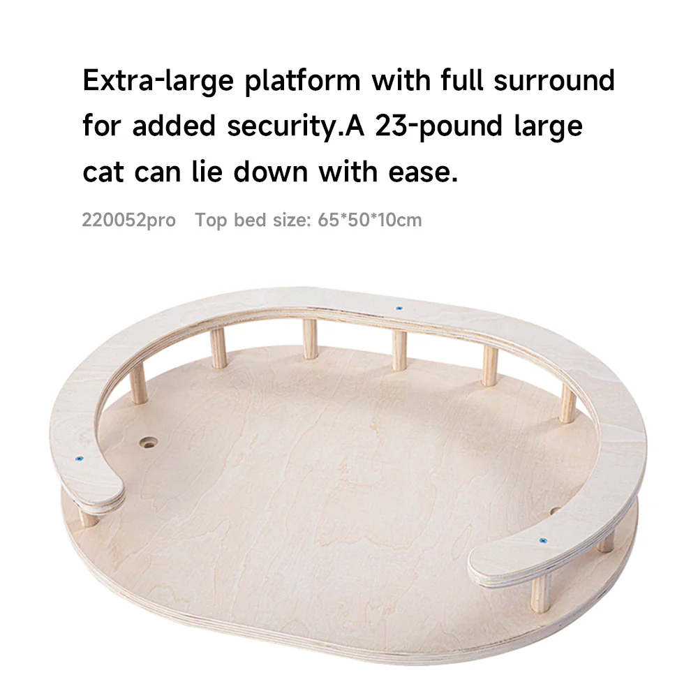 HONEYPOTCAT Majestic Reinforced Multi-Level Cat Tree 220052pro/220052max - Image 7
