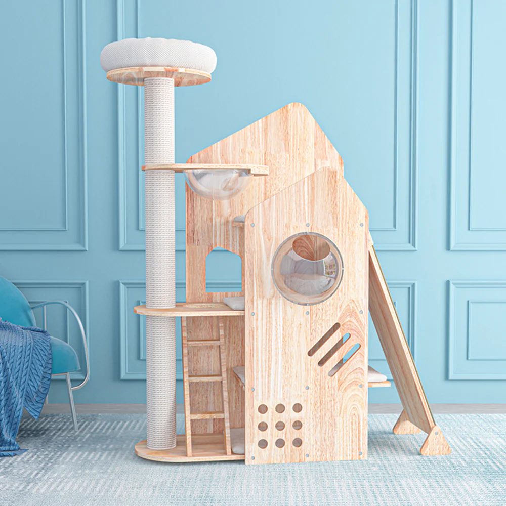 HONEYPOTCAT MZ Grand Chateau Ascend Cat Catsle With Space Capsule - 154cm - Image 3