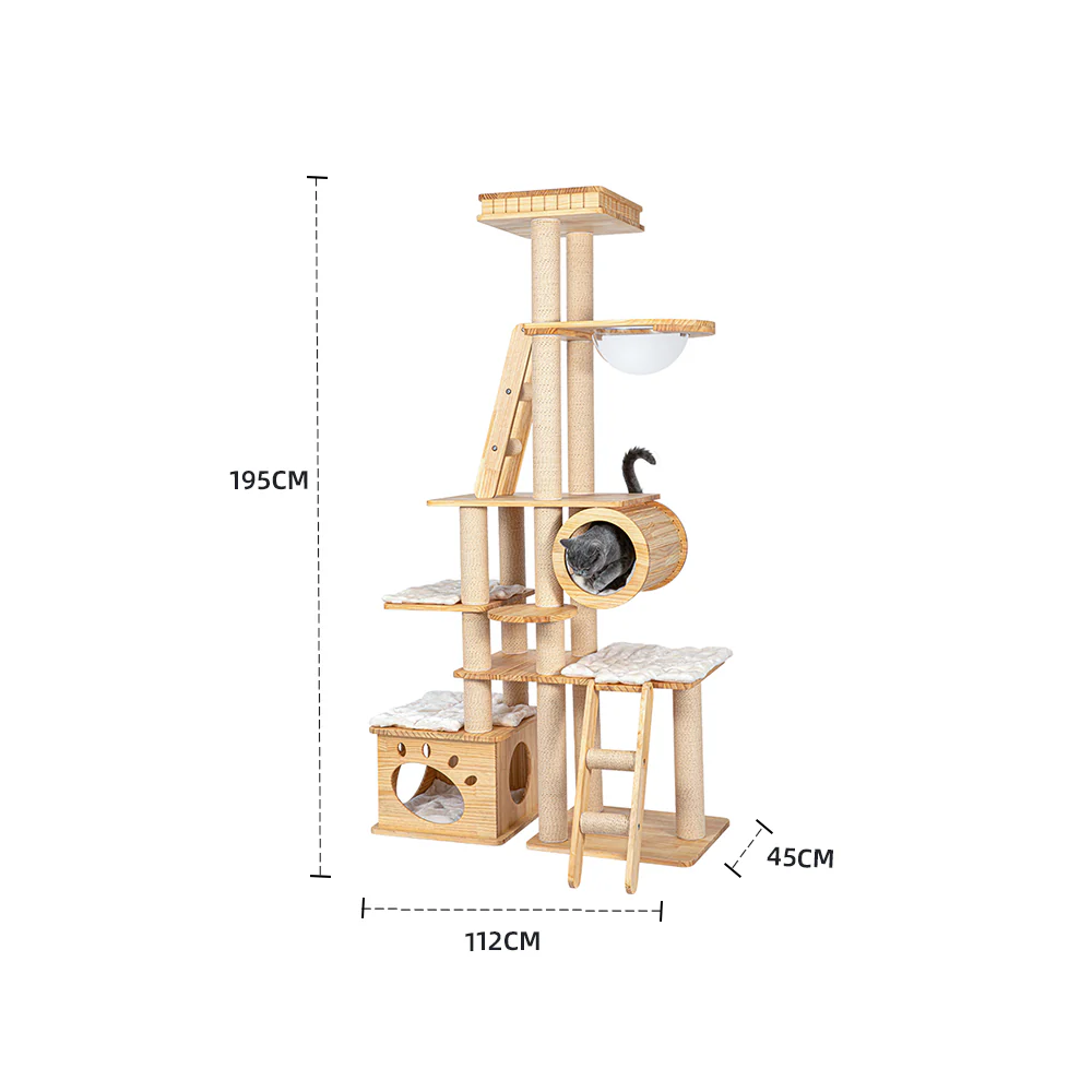 HONEYPOTCAT Wood Retreat Cat Furniture de180172/de180172pro/de180172ext - Image 18