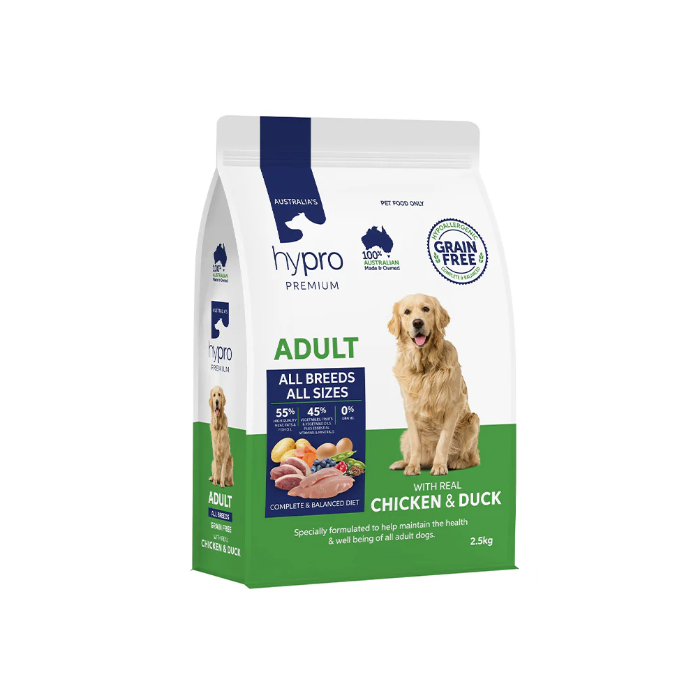 HYPRO PREMIUM Grain Free Chicken & Duck Adult Dry Dog Food - Image 4