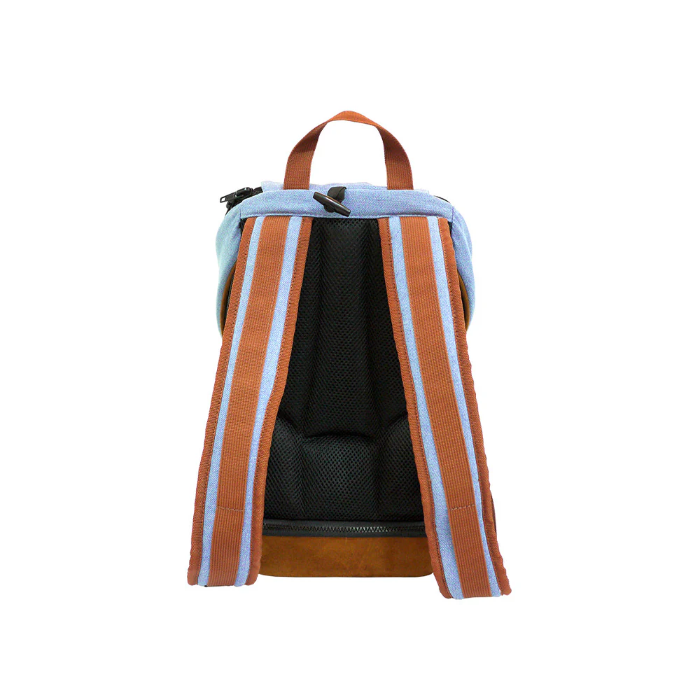 IBIYAYA Denim Fun Lightweight Ventilated Backpack Pet Carrier - Image 5