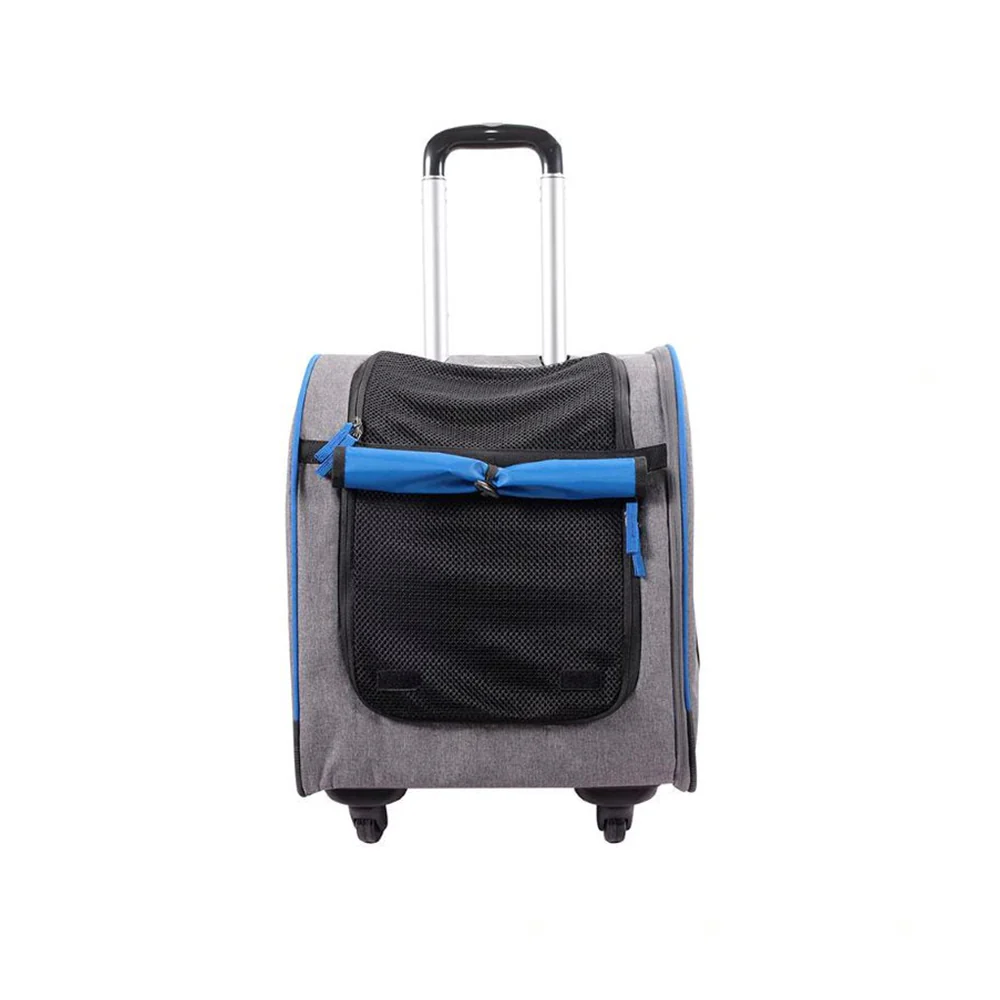 IBIYAYA Wheeled Backpack Parallel Transport Pet Trolley - Image 14