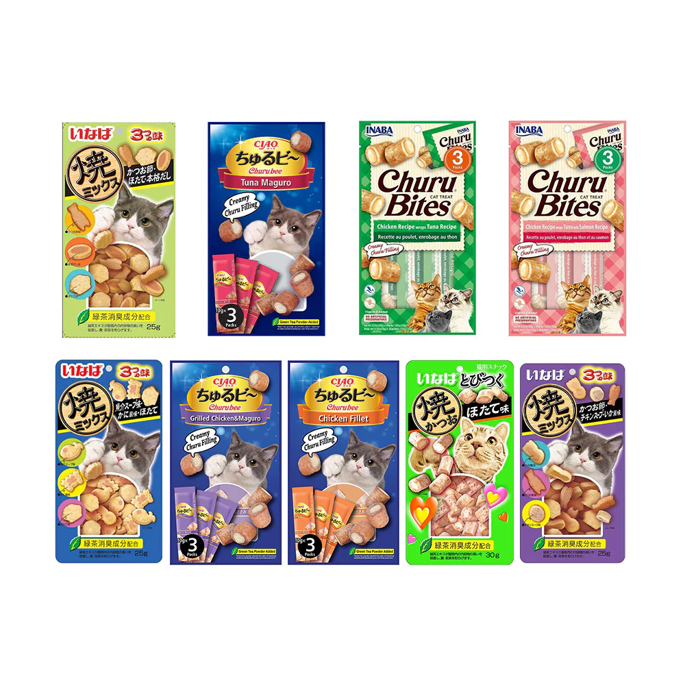 INABA & CIAO Snack Sandwich Pastry + Small Cookies 9 Pcs - Image 2