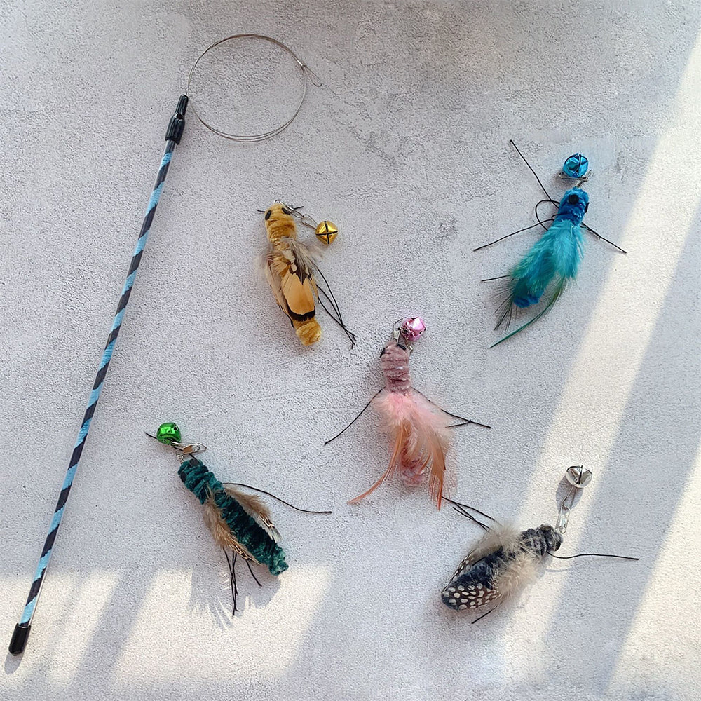 Insect Wire Cat Teaser Wand - Image 4