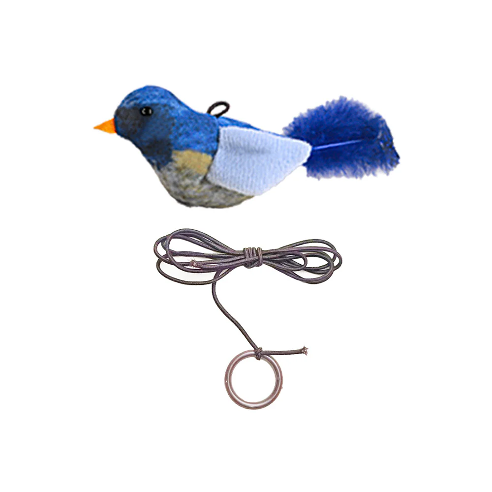 Interactive Chirping Bird Cat Toy – Catnip Sound Teaser Wand - Image 4