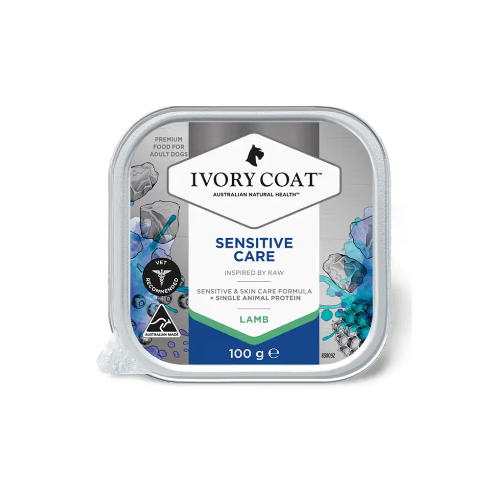 IVORY COAT Inspired By Raw Sensitive Care Wet Dog Food 100g x 9 - Image 3