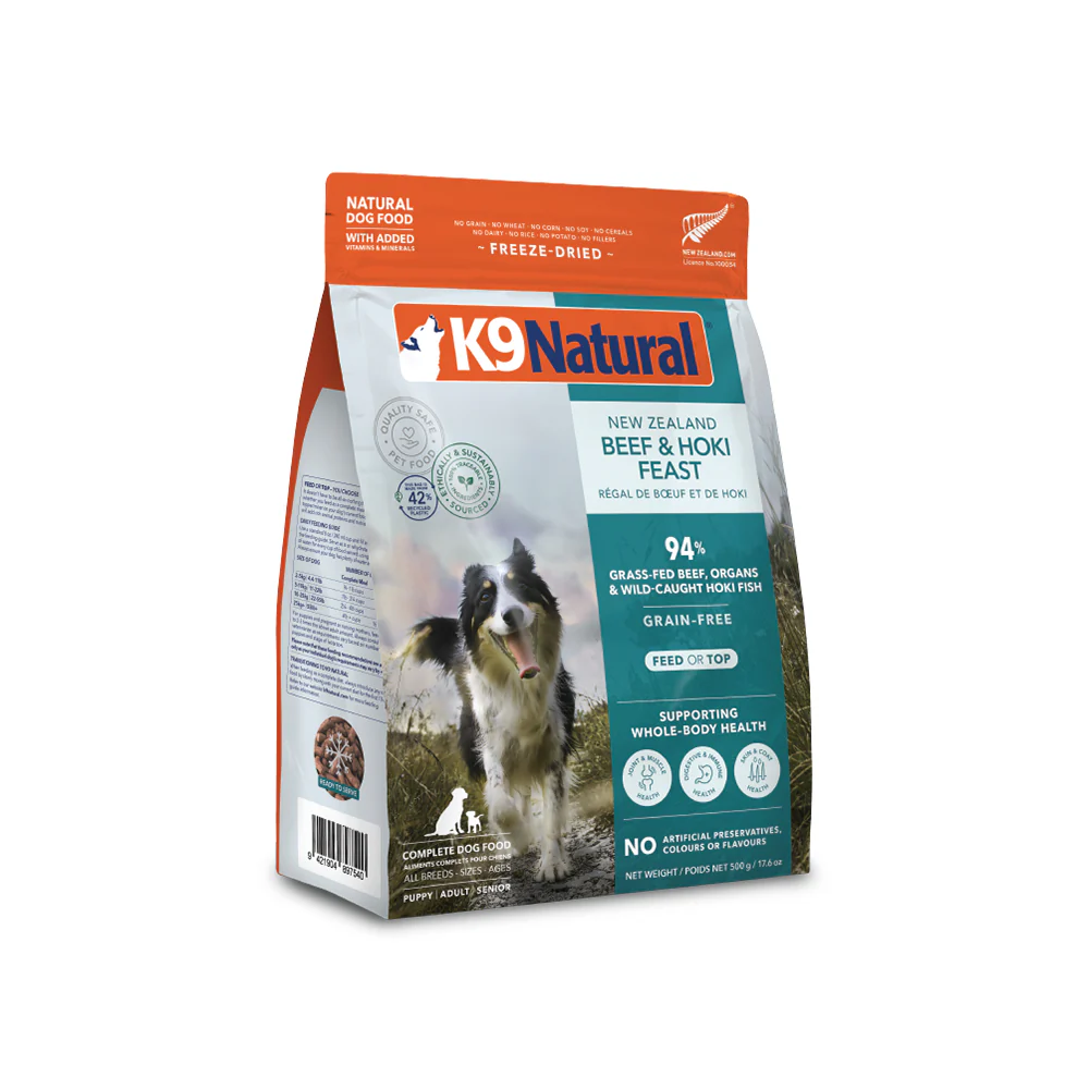 K9 NATURAL Beef & Hoki Dry Dog Food - Image 11
