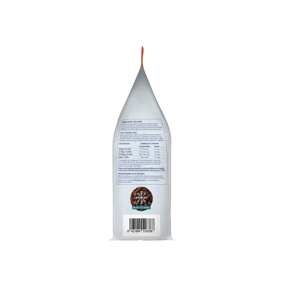K9 NATURAL Beef & Hoki Dry Dog Food - Image 13