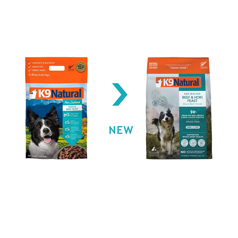 K9 NATURAL Beef & Hoki Dry Dog Food - Image 15