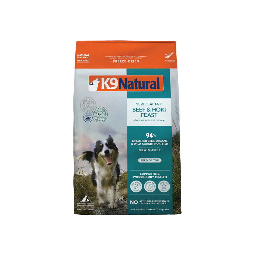 K9 NATURAL Beef & Hoki Dry Dog Food - Image 2