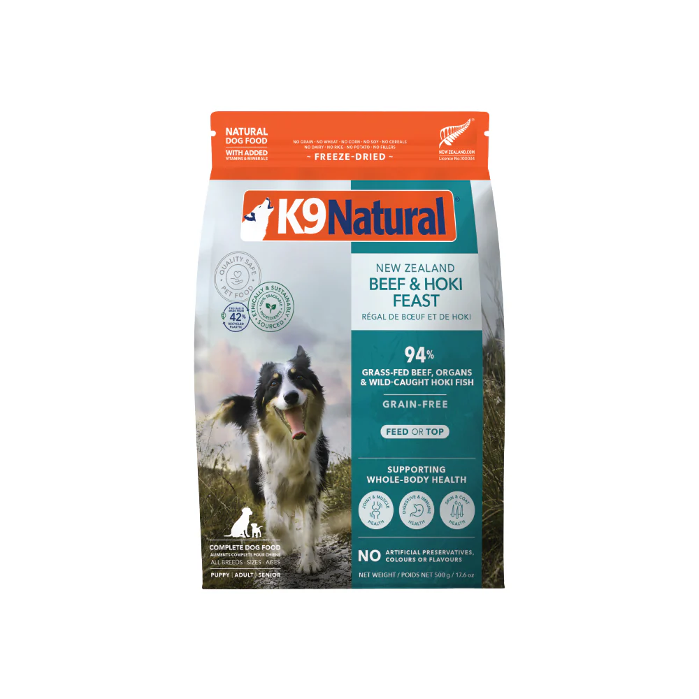 K9 NATURAL Beef & Hoki Dry Dog Food - Image 8