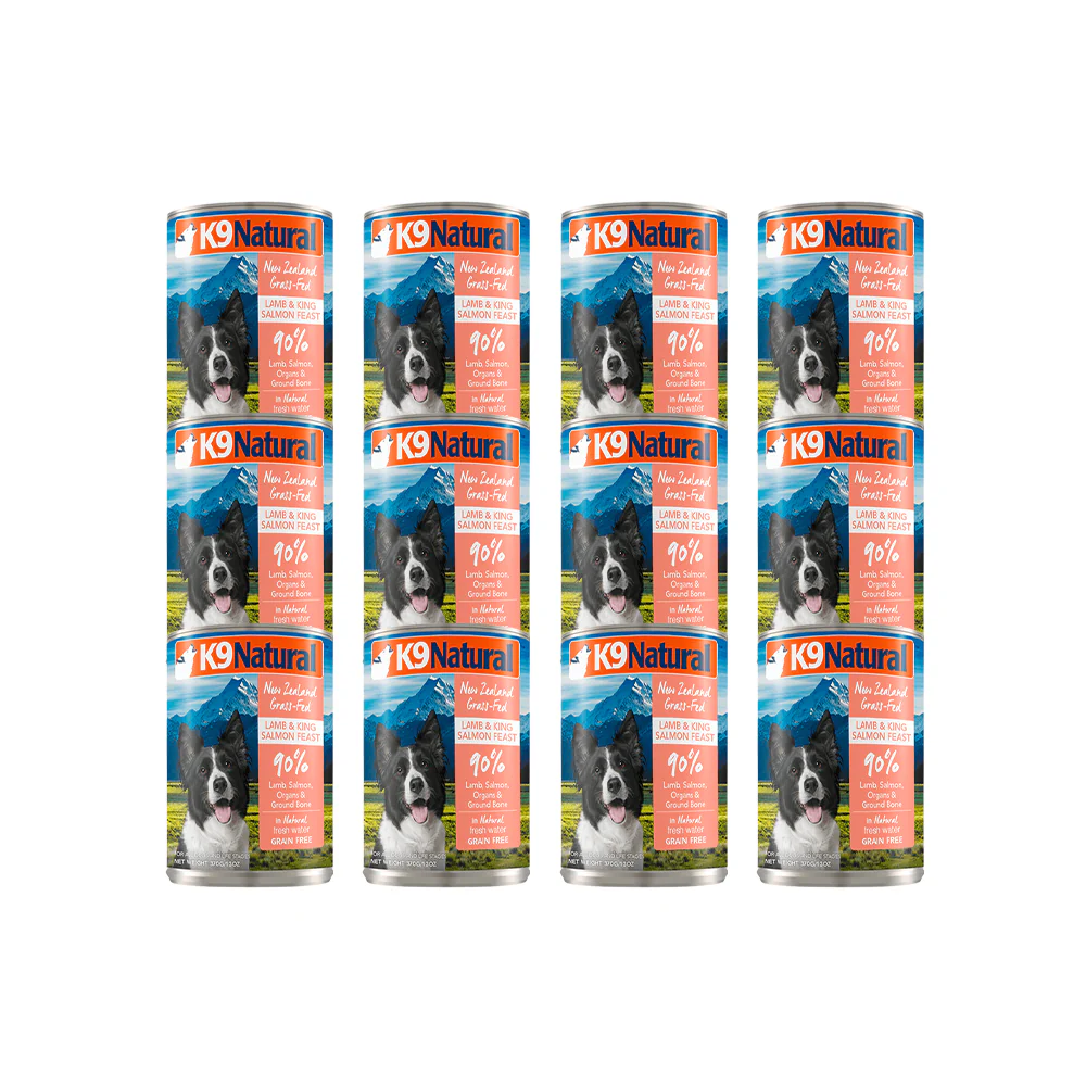 K9 NATURAL Lamb & King Salmon Feast Canned Dog Food - Image 5