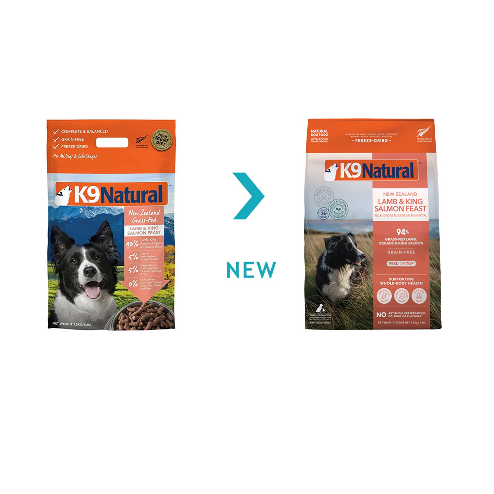 K9 NATURAL Lamb & King Salmon Freeze Dried Dog Food - Image 13