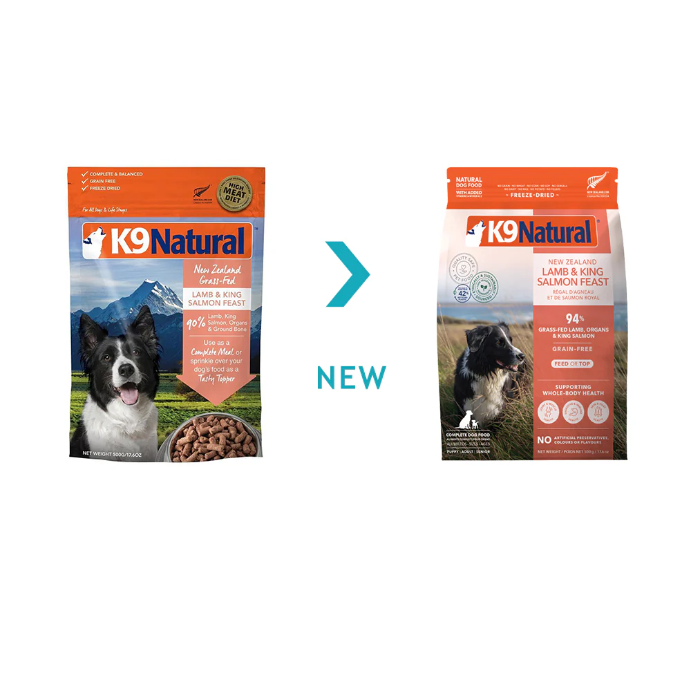 K9 NATURAL Lamb & King Salmon Freeze Dried Dog Food - Image 19