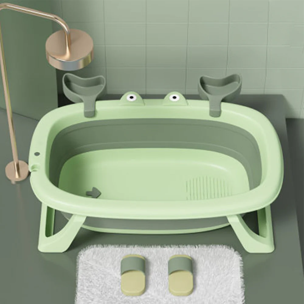 KID1ST Avocado Green Crab Foldable Pet Bathing Tub - Image 2