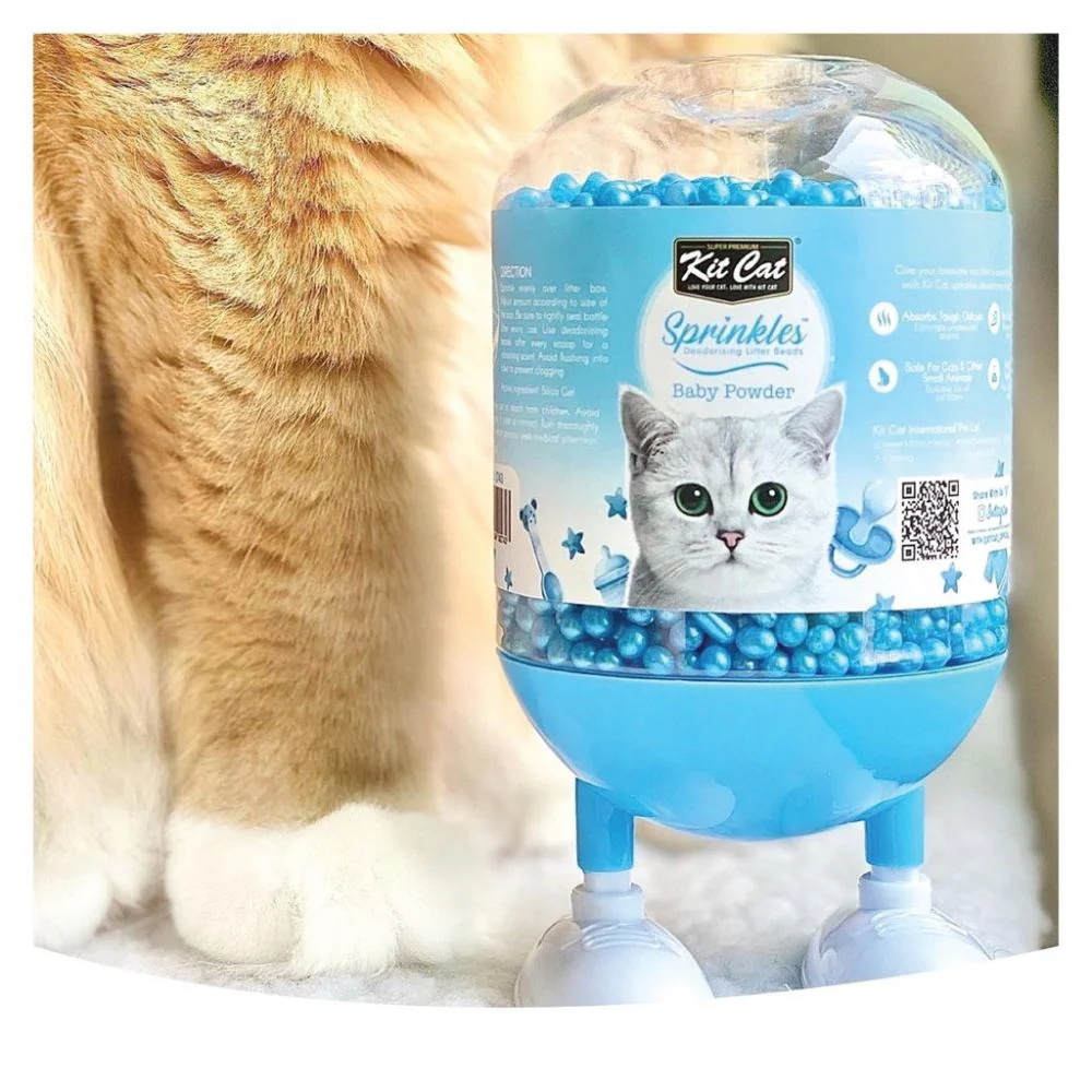 KIT CAT Deodorising Litter Sprinkles 240g - Image 5